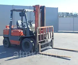 Вилочный погрузчик Toyota FORKLIFT 5FD30 1990 года б/у фото 3