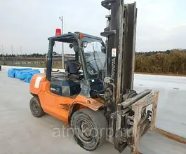 Вилочный погрузчик Toyota FORKLIFT 02-7FD40 2008 года б/у фото 3