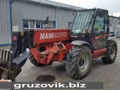 Телескопический погрузчик Manitou MT 1435 2007 года б/у фото 2