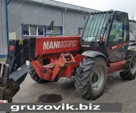 Телескопический погрузчик Manitou MT 1435 2007 года б/у фото 2