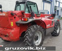 Телескопический погрузчик Manitou MT 1435 2007 года б/у фото 3