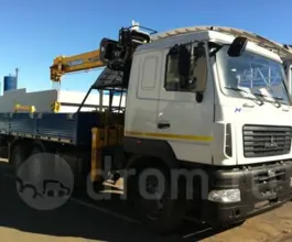 Самопогрузчик МАЗ 6312 с КМУ SOOSAN 736LII 2019 года б/у