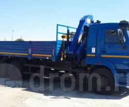 Самопогрузчик Камаз 65117 с КМУ PM19023 2017 года б/у