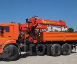 Самопогрузчик Камаз 43118 с КМУ Palfinger 2019 года б/у