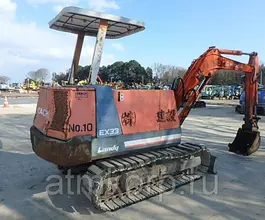 Экскаватор Hitachi EX33 1988 года б/у фото 2