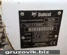 Экскаватор Bobcat 323 2009 года б/у фото 3