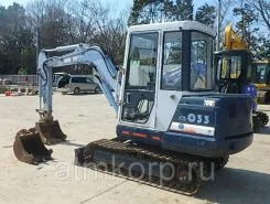 Экскаватор Kubota KX-033 1991 года б/у фото 4