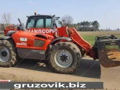 Телескопический погрузчик Manitou MLT 634-120 2004 года б/у фото 2