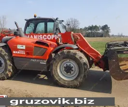 Телескопический погрузчик Manitou MLT 634-120 2004 года б/у фото 2