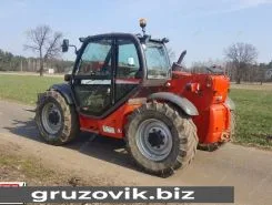 Телескопический погрузчик Manitou MLT 634-120 2004 года б/у фото 3