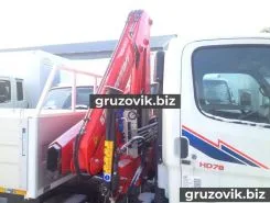 Самопогрузчик Hyundai HD 78 с КМУ Unic 2018 года новый фото 2