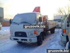 Самопогрузчик Hyundai HD 78 с КМУ Unic 2018 года новый фото 5