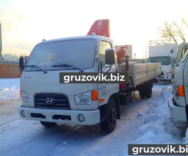 Самопогрузчик Hyundai HD 78 с КМУ Unic 2018 года новый фото 5
