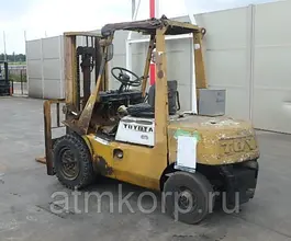Вилочный погрузчик Toyota FORKLIFT 2FD30  б/у фото 4