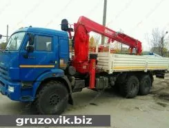 Самопогрузчик Камаз 43118 с КМУ Horyong HRS216 2019 года б/у