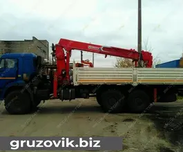 Самопогрузчик Камаз 43118 с КМУ Horyong HRS216 2019 года б/у фото 2