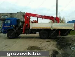 Самопогрузчик Камаз 43118 с КМУ Horyong HRS216 2019 года б/у фото 3