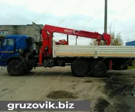Самопогрузчик Камаз 43118 с КМУ Horyong HRS216 2019 года б/у фото 3