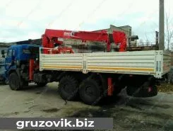Самопогрузчик Камаз 43118 с КМУ Horyong HRS216 2019 года б/у фото 4