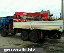 Самопогрузчик Камаз 43118 с КМУ Horyong HRS216 2019 года б/у фото 4