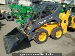 Фронтальный погрузчик John Deere 318G 2017 года б/у