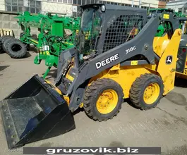 Фронтальный погрузчик John Deere 318G 2017 года б/у