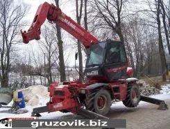 Телескопический погрузчик Manitou 1542 MRT 2000 года б/у