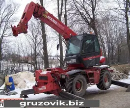 Телескопический погрузчик Manitou 1542 MRT 2000 года б/у