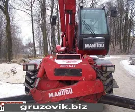 Телескопический погрузчик Manitou 1542 MRT 2000 года б/у фото 2
