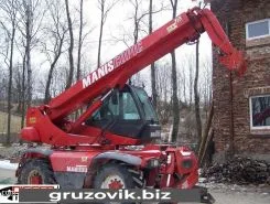 Телескопический погрузчик Manitou 1542 MRT 2000 года б/у фото 3