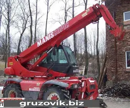 Телескопический погрузчик Manitou 1542 MRT 2000 года б/у фото 3