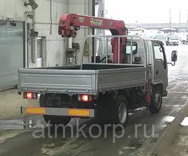 Самопогрузчик Nissan Atlas с КМУ UNIC URU 294 2011 года б/у фото 2