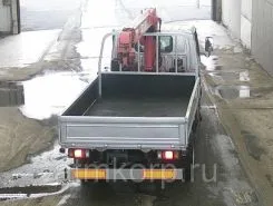 Самопогрузчик Nissan Atlas с КМУ UNIC URU 294 2011 года б/у фото 3