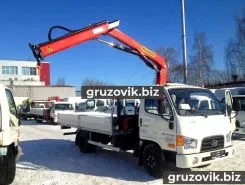 Самопогрузчик Hyundai HD 78 с КМУ Palfinger 8500K 2018 года новый