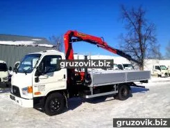 Самопогрузчик Hyundai HD 78 с КМУ Palfinger 8500K 2018 года новый фото 5