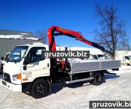 Самопогрузчик Hyundai HD 78 с КМУ Palfinger 8500K 2018 года новый фото 5