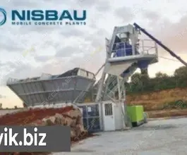 Мобильный асфальтобетонный завод Nisbau Euromix 30 SM 2013 года б/у фото 3