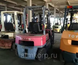 Вилочный погрузчик Nissan FJ02 2018 года б/у фото 2