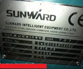 Экскаватор Sunward SWE210 2017 года новый фото 5