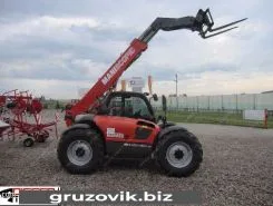 Телескопический погрузчик Manitou MLT 634-120 2008 года б/у фото 2