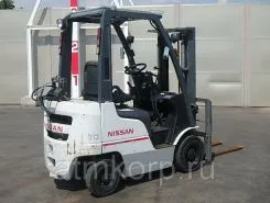 Вилочный погрузчик Nissan EBT 2012 года б/у фото 2