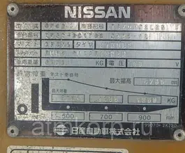 Вилочный погрузчик Nissan QP02 2005 года б/у фото 5