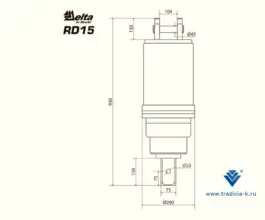 Буровая установка Delta RD-15 2019 года б/у