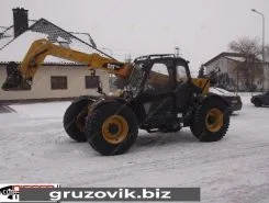 Телескопический погрузчик Caterpillar TH407 2011 года б/у