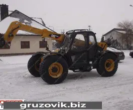Телескопический погрузчик Caterpillar TH407 2011 года б/у