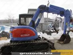 Экскаватор Hitachi EX75UR-3 2003 года б/у фото 5