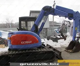 Экскаватор Hitachi EX75UR-3 2003 года б/у фото 5