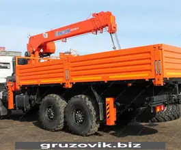 Самопогрузчик Камаз 43118 с КМУ Kanglim KS 1256 GII 2018 года б/у фото 4
