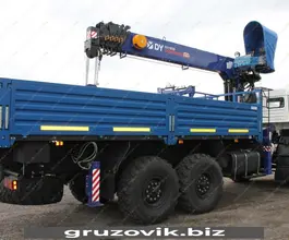 Самопогрузчик Камаз 43118 с КМУ Dong Yang SS1926 2018 года б/у фото 3