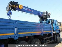 Самопогрузчик Камаз 65117 с КМУ Dong Yang SS 1956 2019 года б/у фото 5